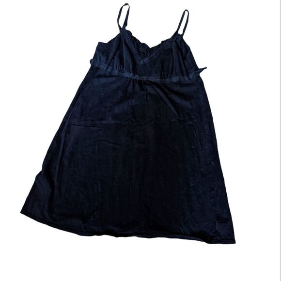 🛍️BLACK TANK TOP MOSSIMO SIZE LARGE PRAIRIE STYLE SUMMER DRESS - Picture 1 of 1